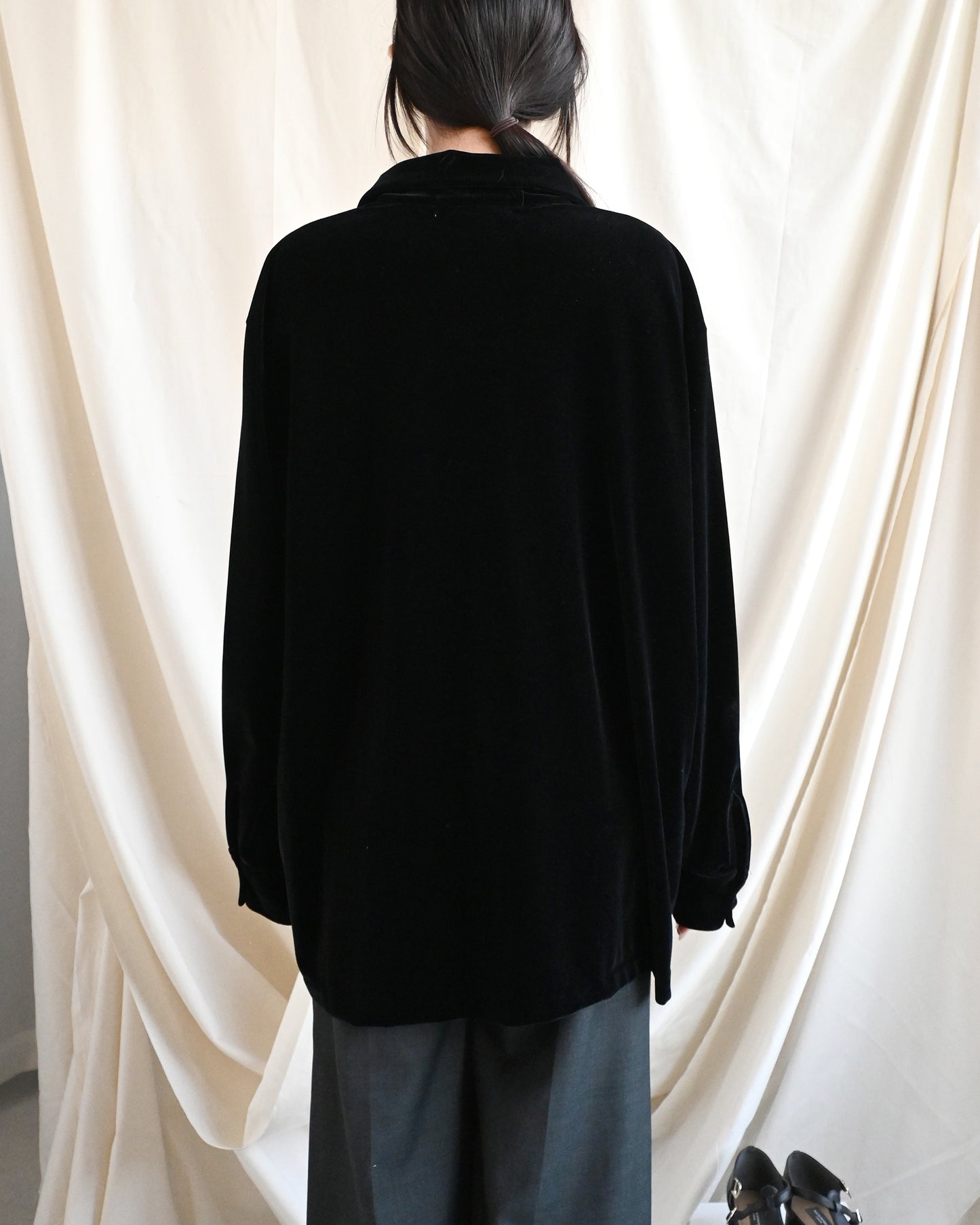 Velour Long Shirt