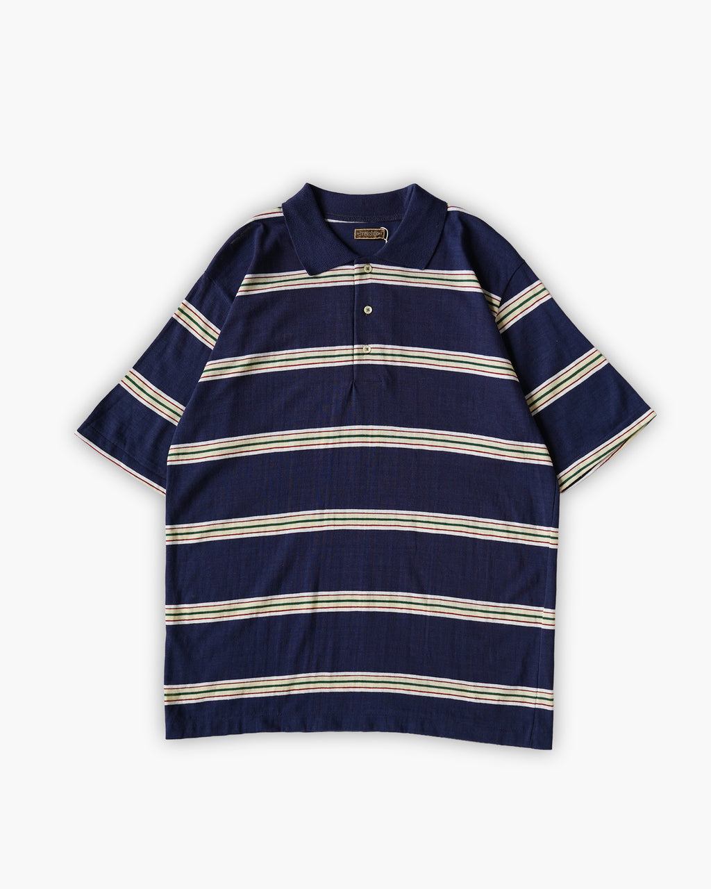 80's Multi Stripe S/S Polo