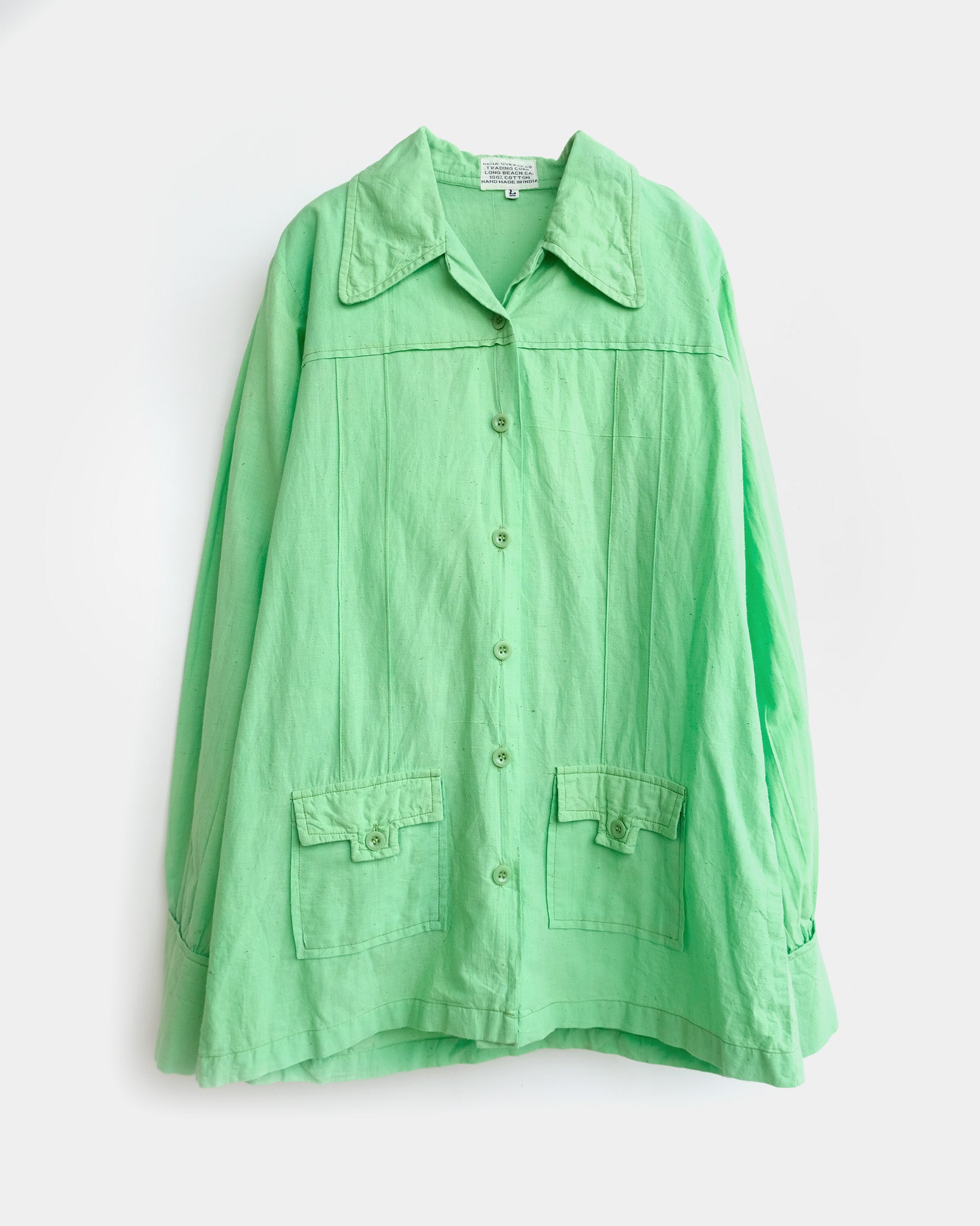 Indian Cotton Shirt Jacket