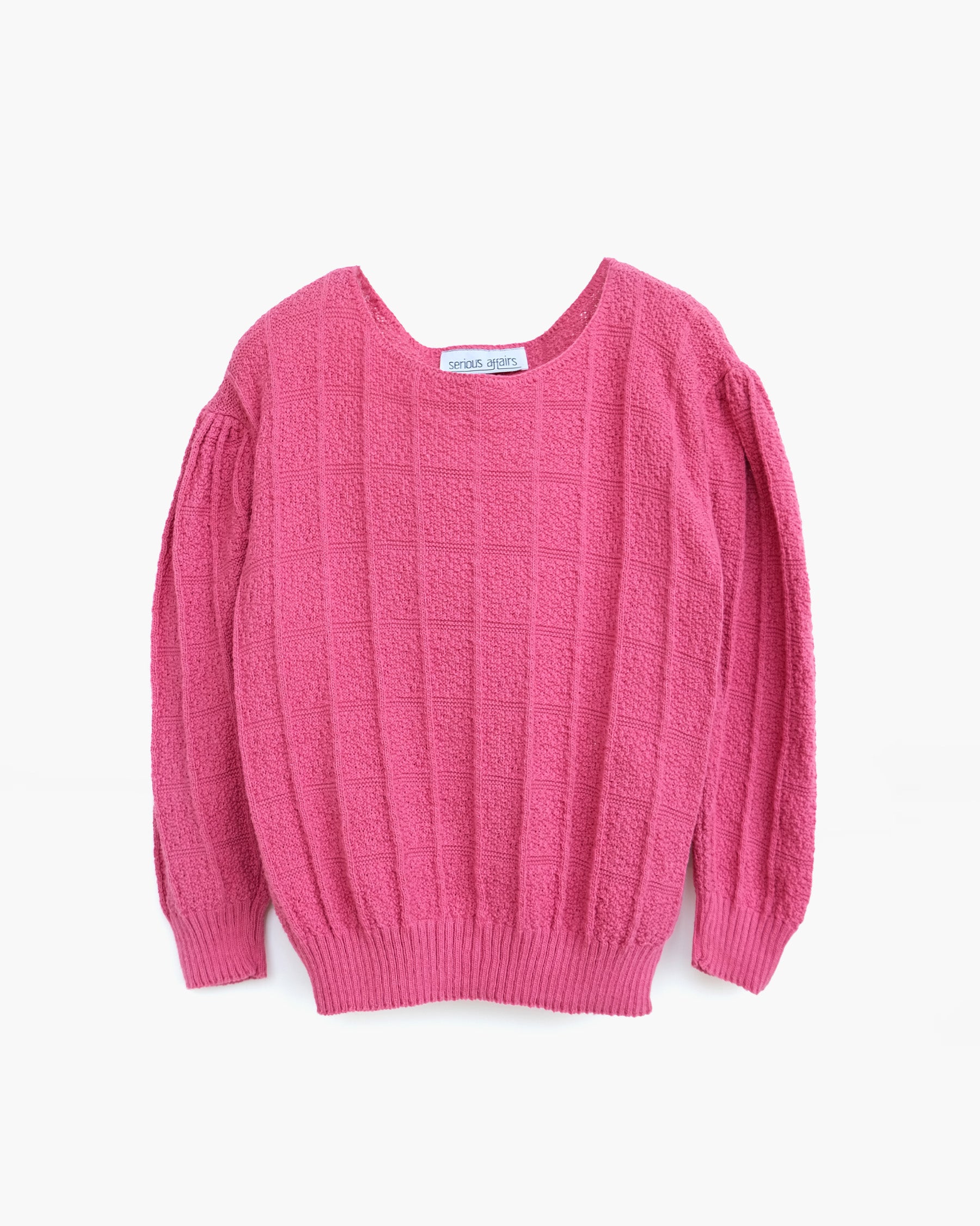 Cotton Sweater - Pink