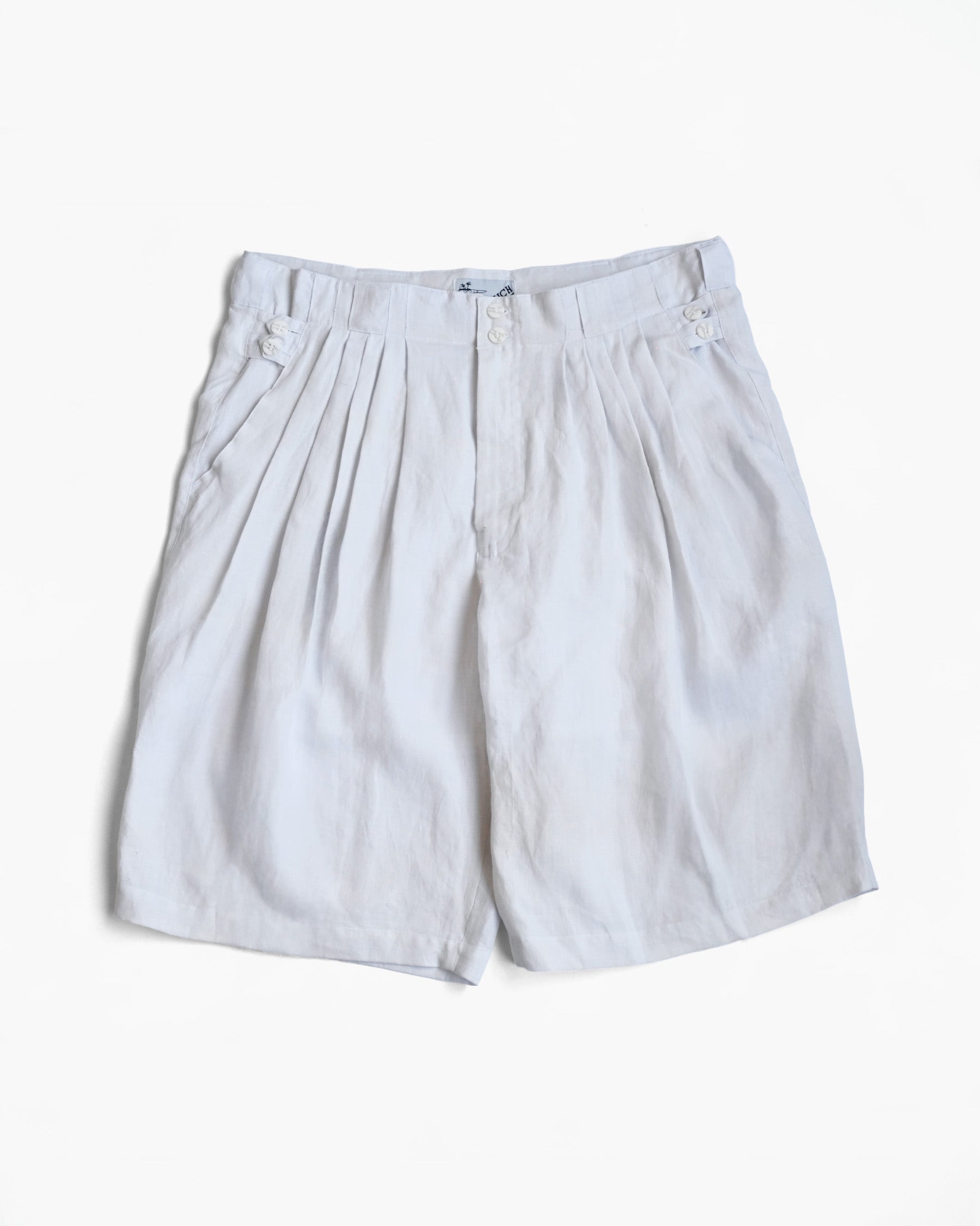 "GOOUCH" 100% Linen Buggy Shorts
