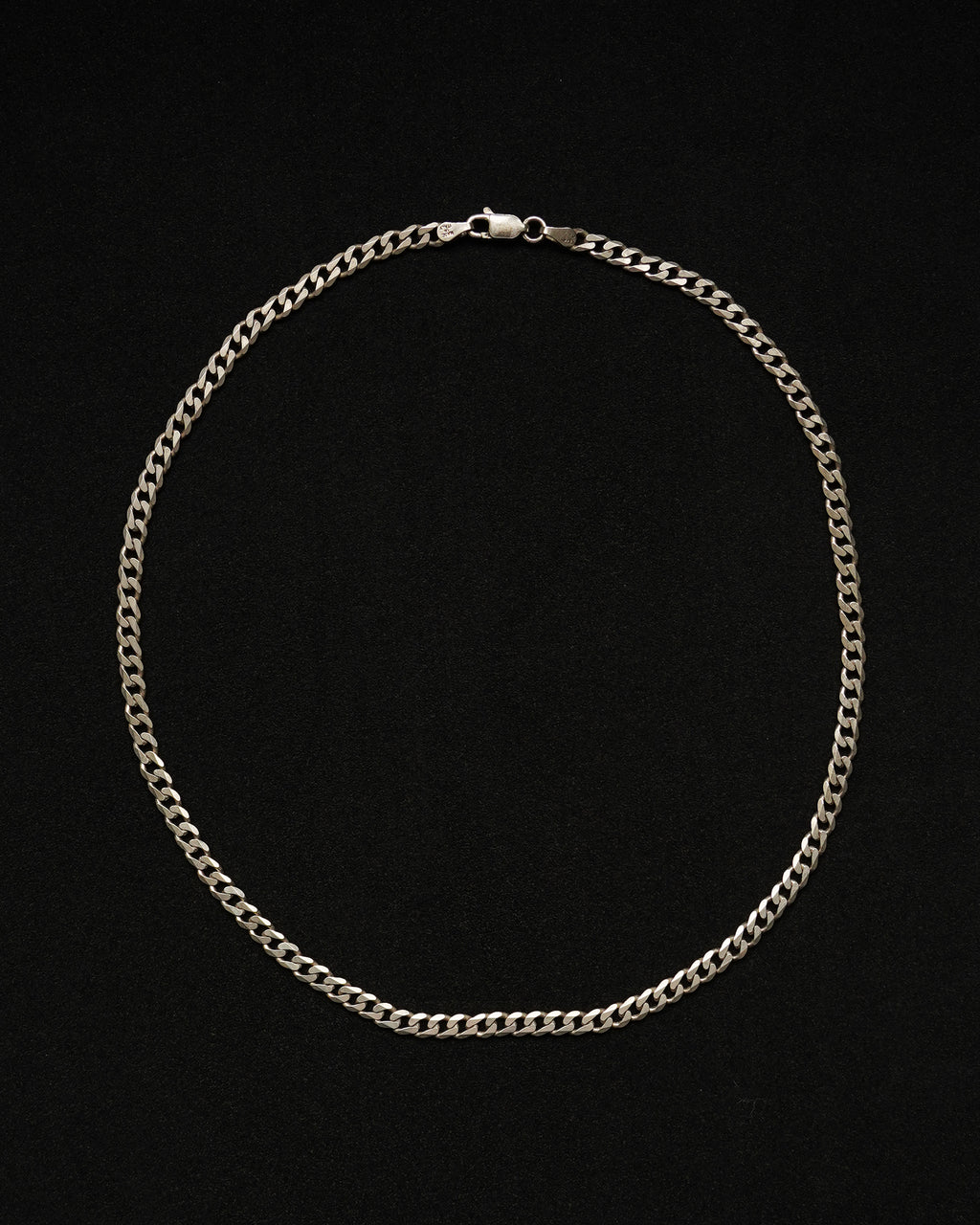 Silver 925 Curb Chain Necklace (SVNL-26043)