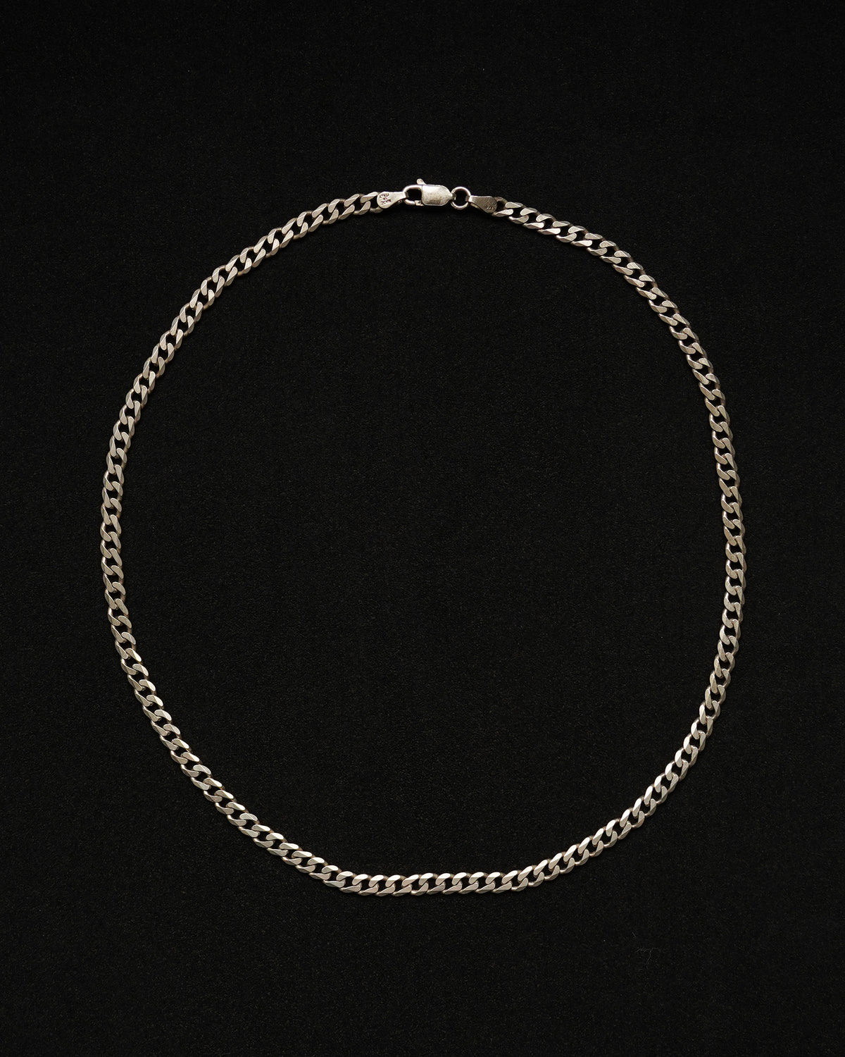 Silver 925 Curb Chain Necklace (SVNL-26043)
