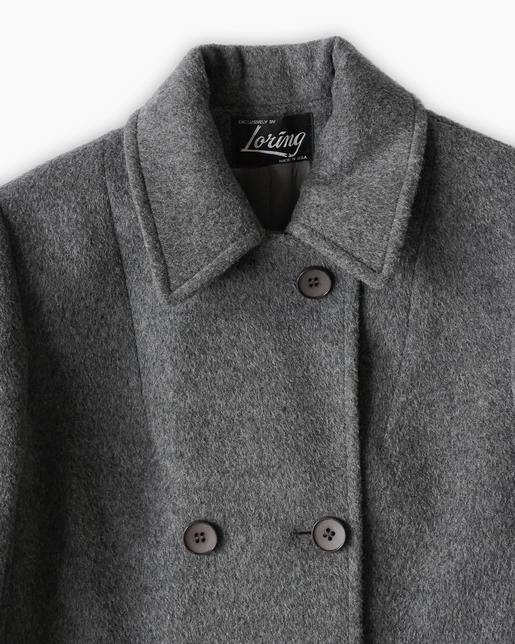 Gray Wool Coat