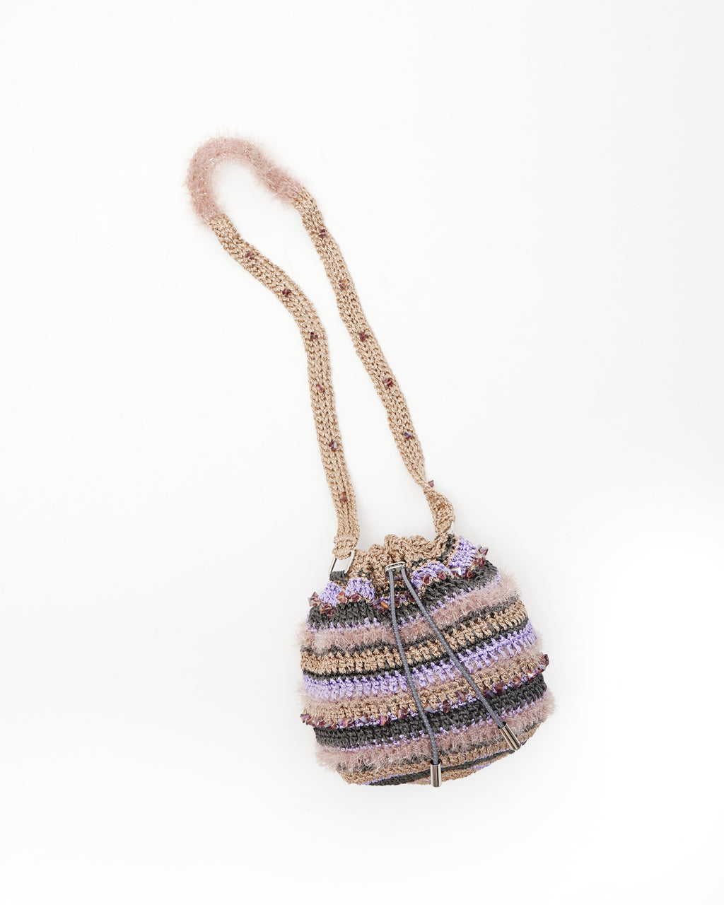 [CMM] Hand Crochet Bag w/Bijou #2
