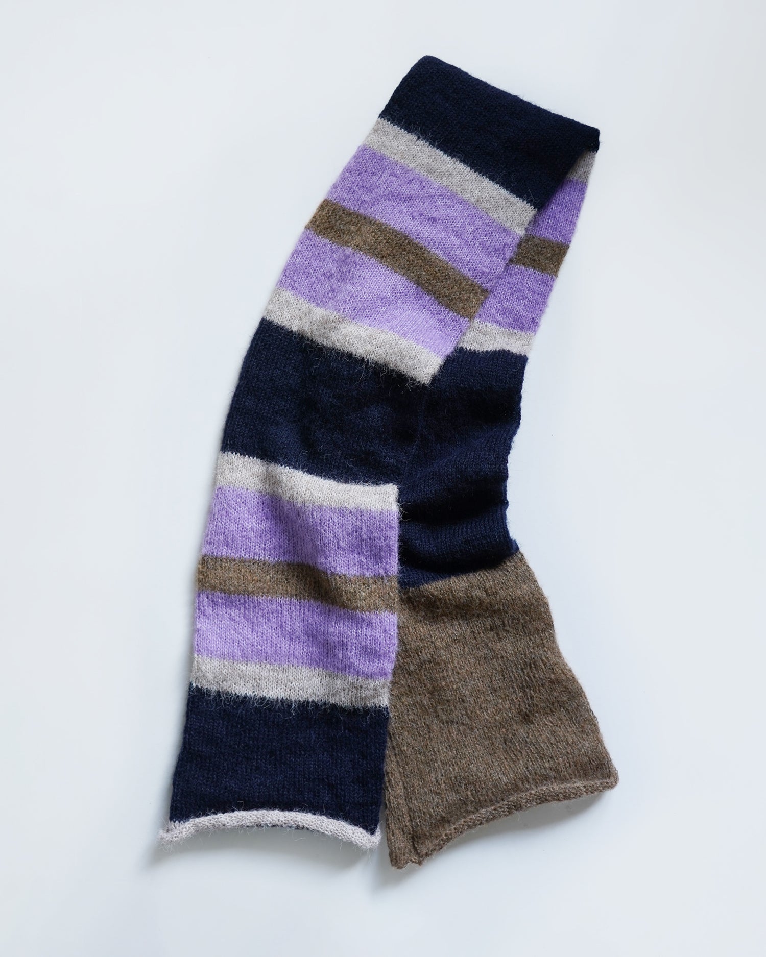 Alpaca Blend Handmade Scarf 02