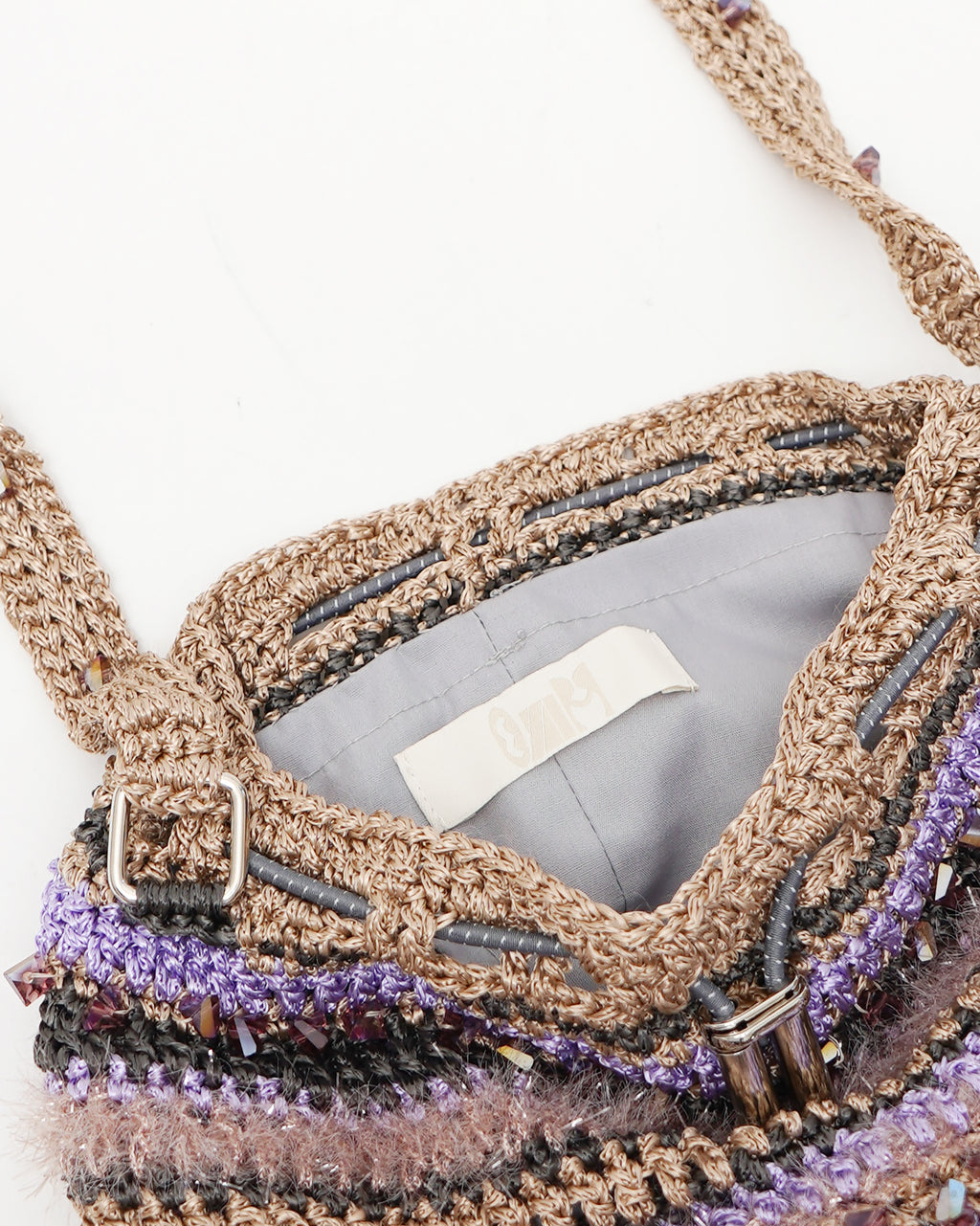 [CMM] Hand Crochet Bag w/Bijou #2