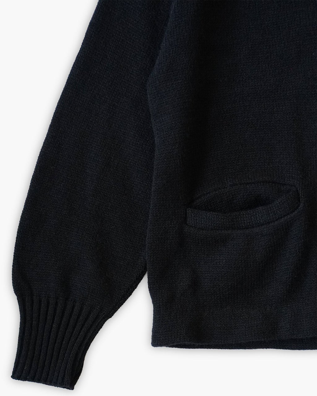 Classic Ribbed Knit Cardigan