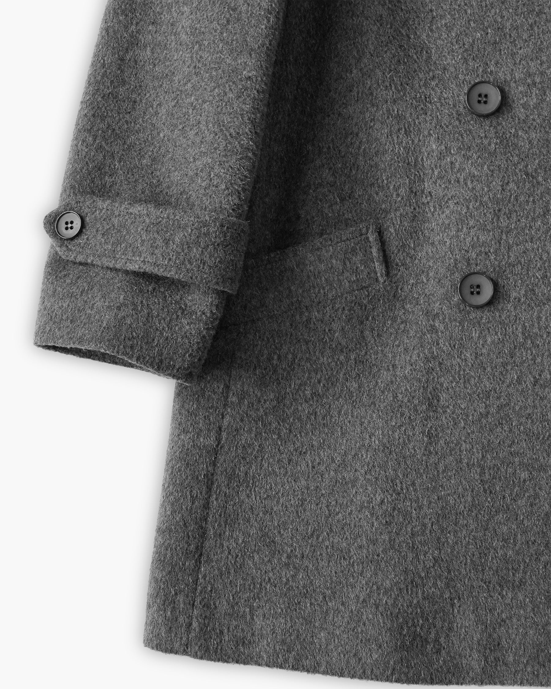 Gray Wool Coat