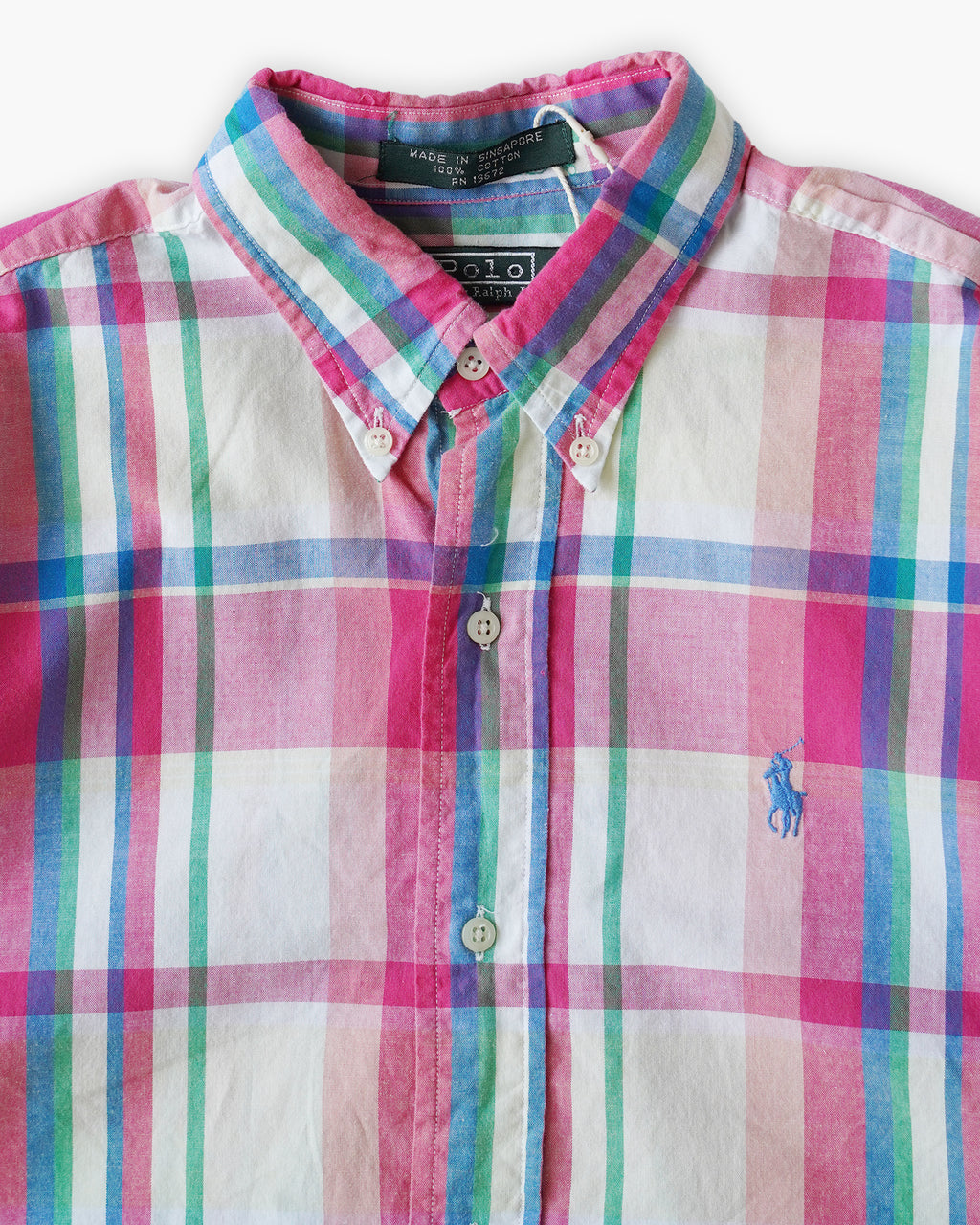 "Ralph Lauren" Madras Tight Shirts