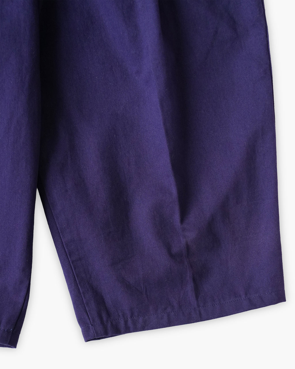 "Woolrich" Cotton Tuck Short Trousers - Purple