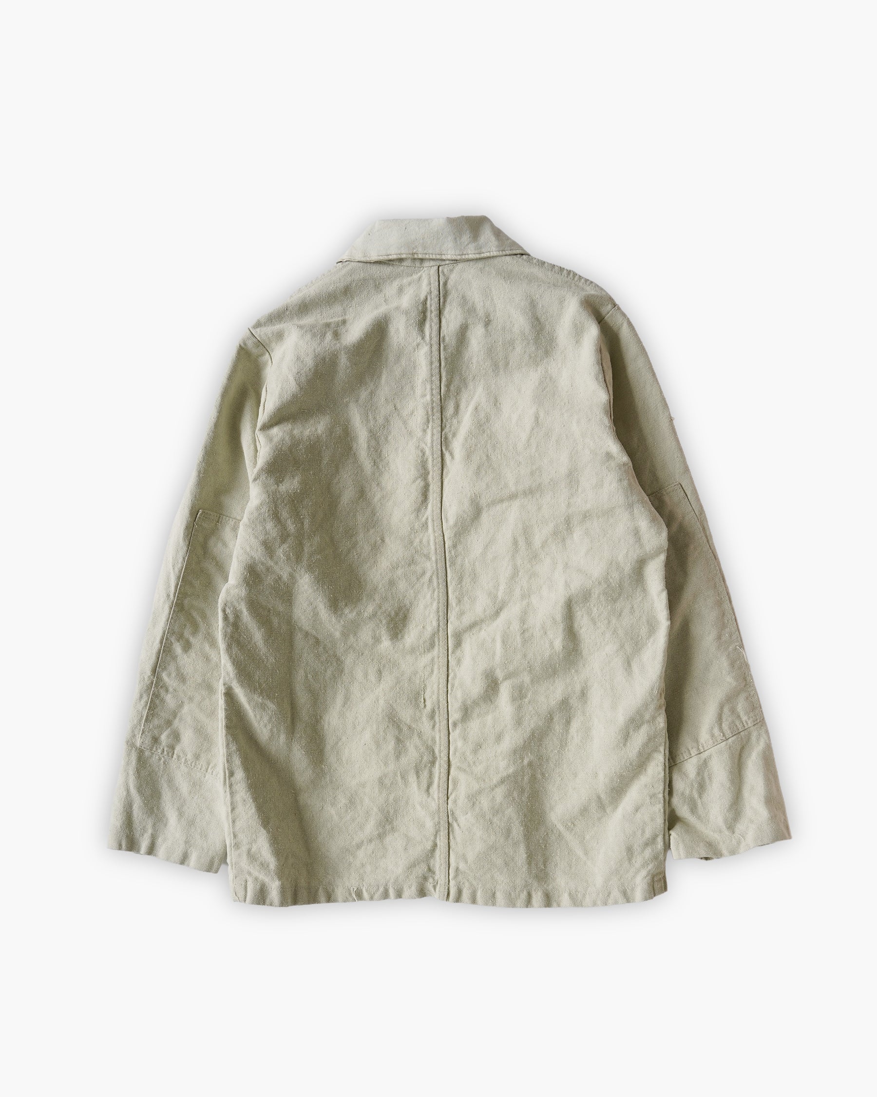 Heavy Cotton White Russian Jacket