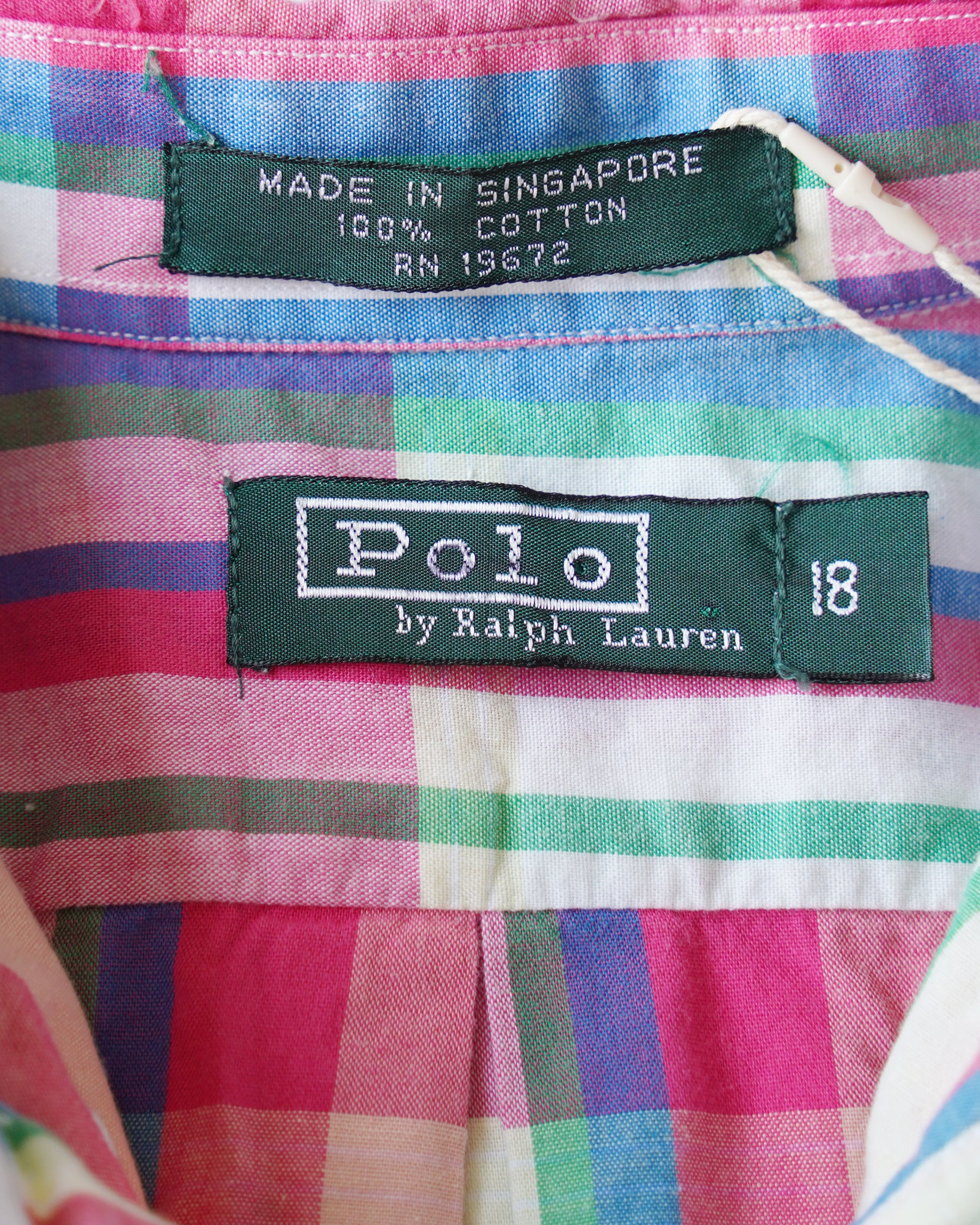 "Ralph Lauren" Madras Tight Shirts