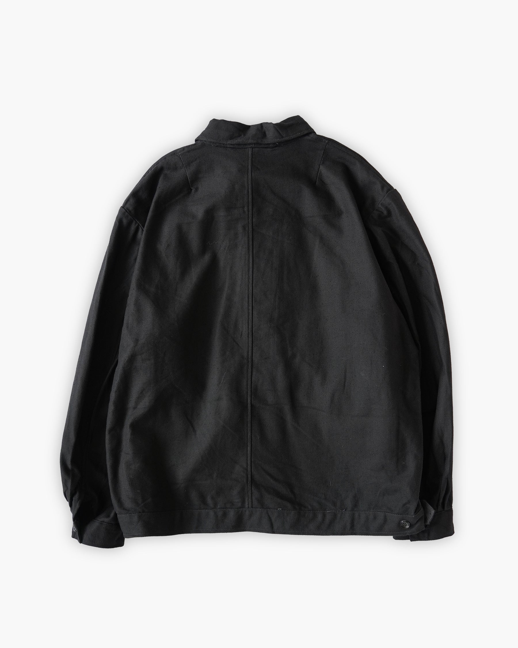 Cotton Work Soft Jacket - Black