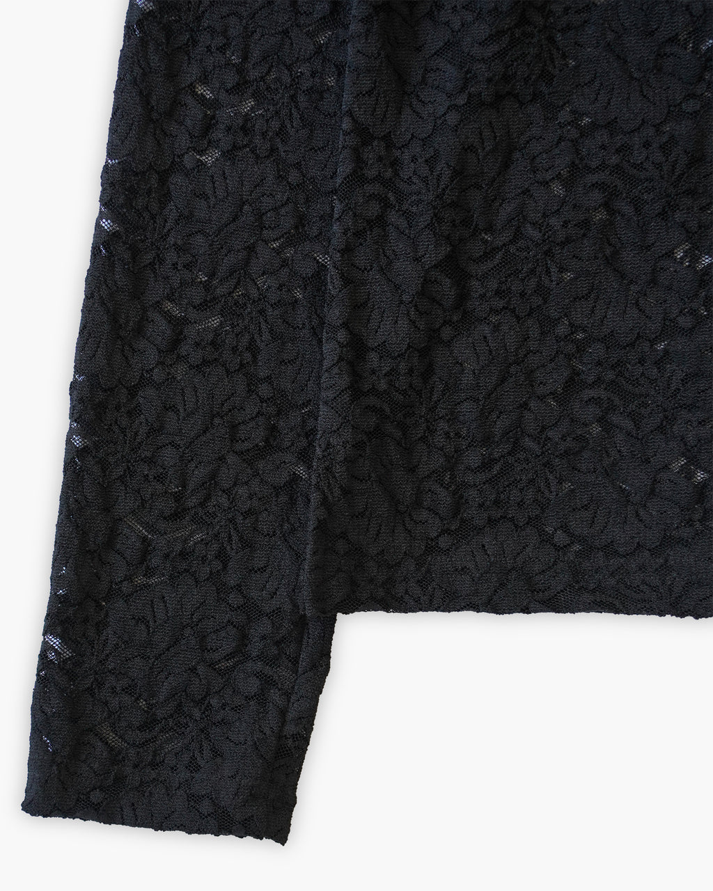 Floral Lace Sheer L/S Shirt