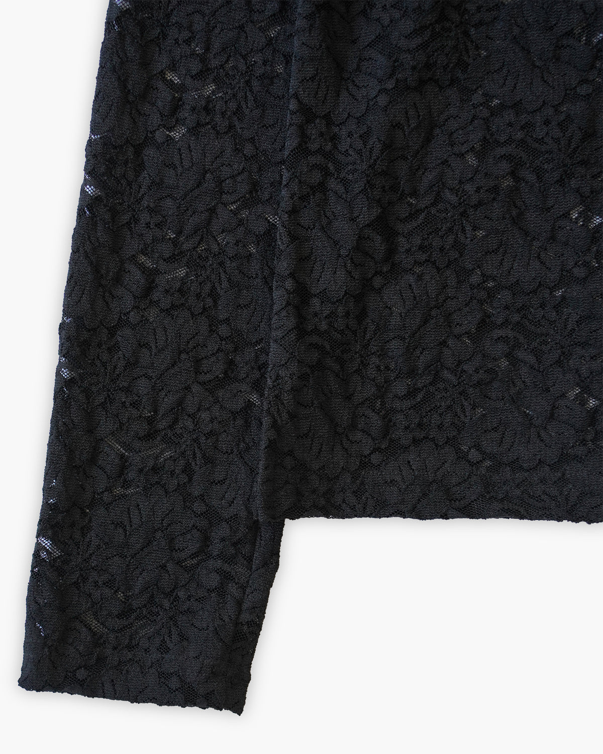 Floral Lace Sheer L/S Shirt