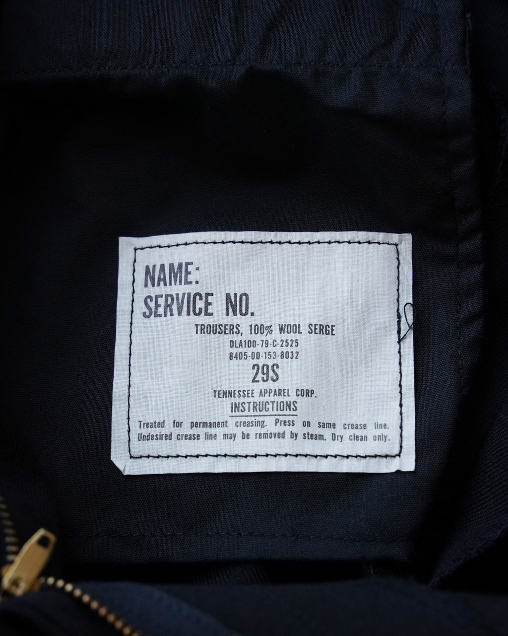 1979s US Navy Dress Trousers