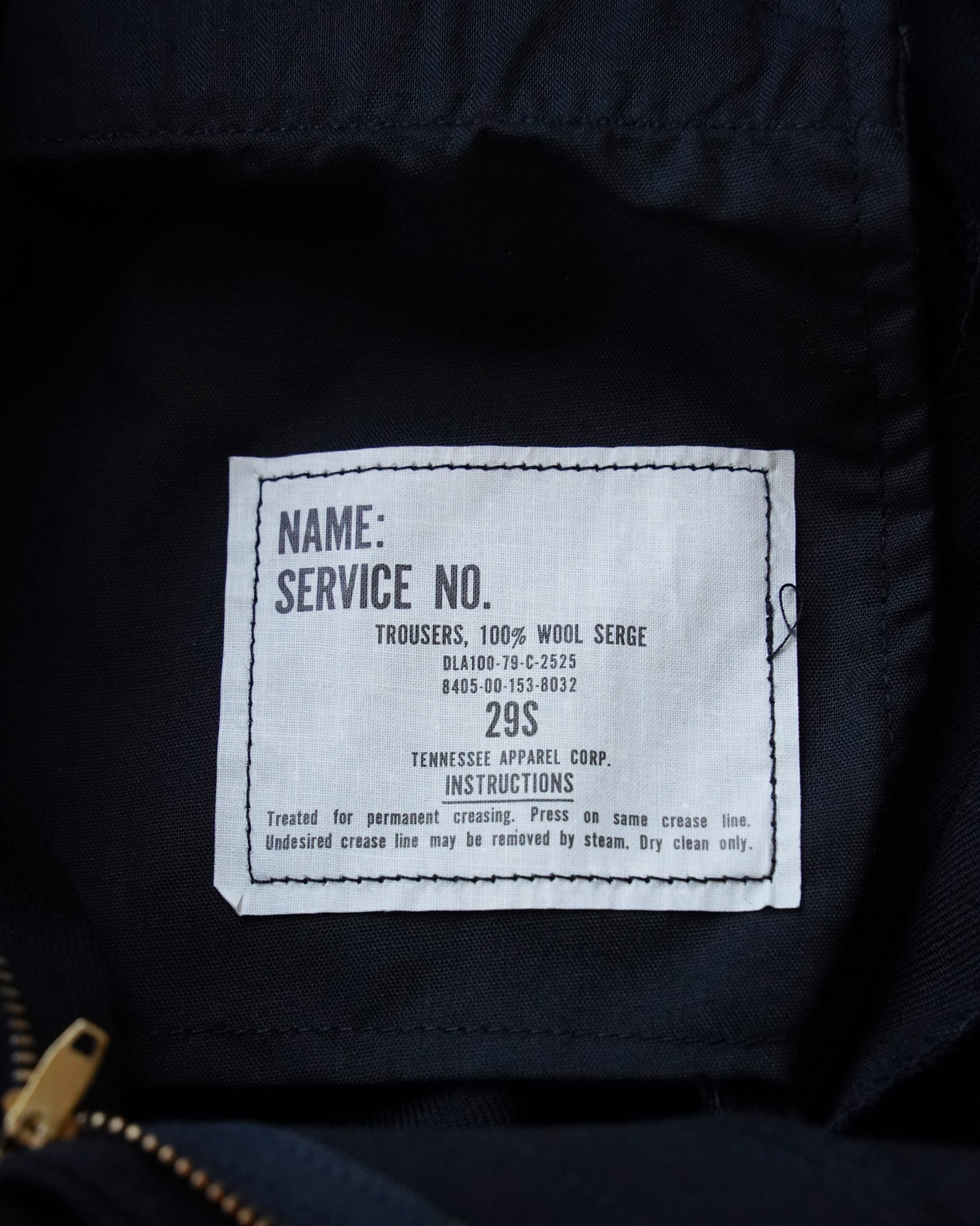 1979s US Navy Dress Trousers