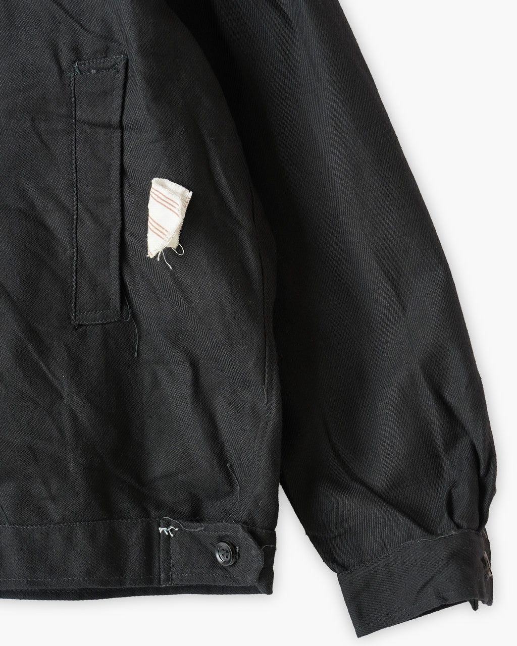 Cotton Work Soft Jacket - Black