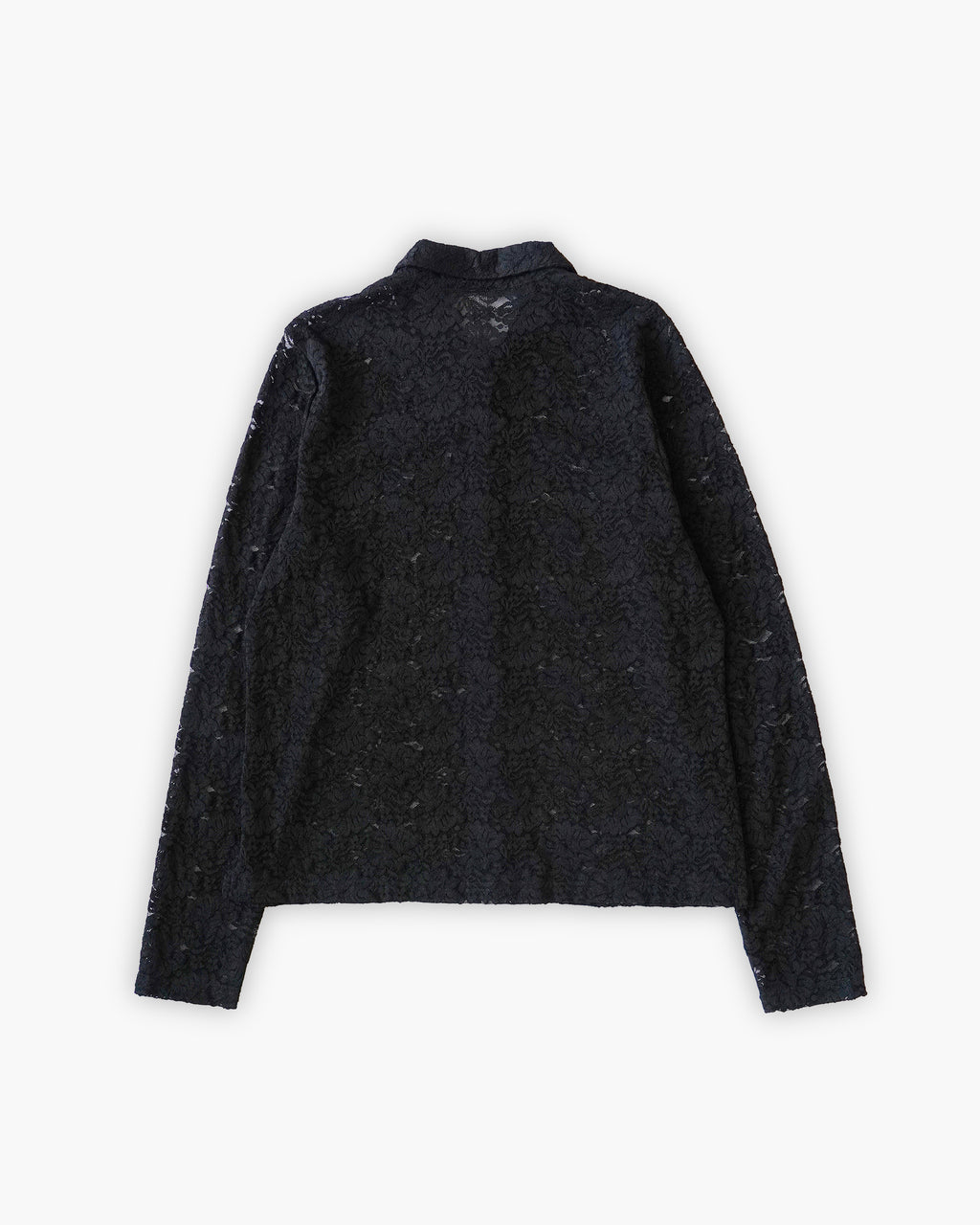 Floral Lace Sheer L/S Shirt