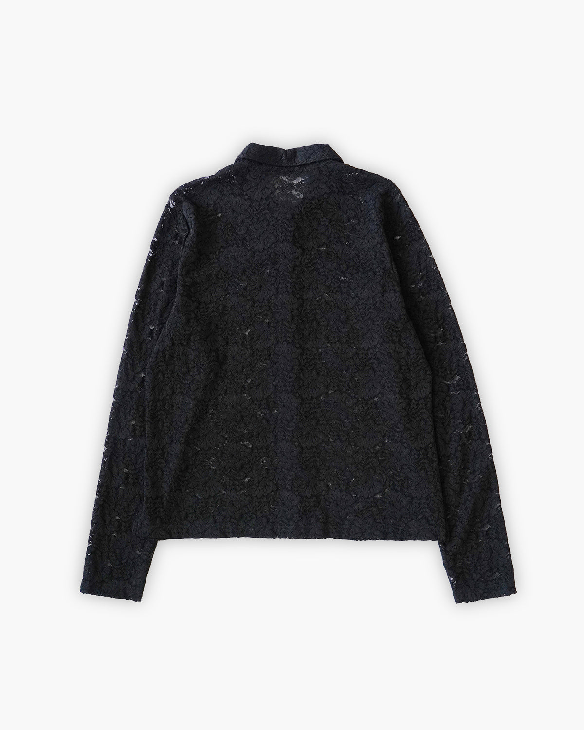 Floral Lace Sheer L/S Shirt