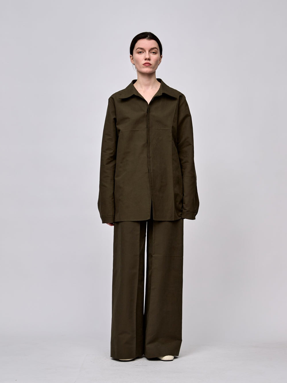 "RUOHAN" KHAKI CULION SHIRT