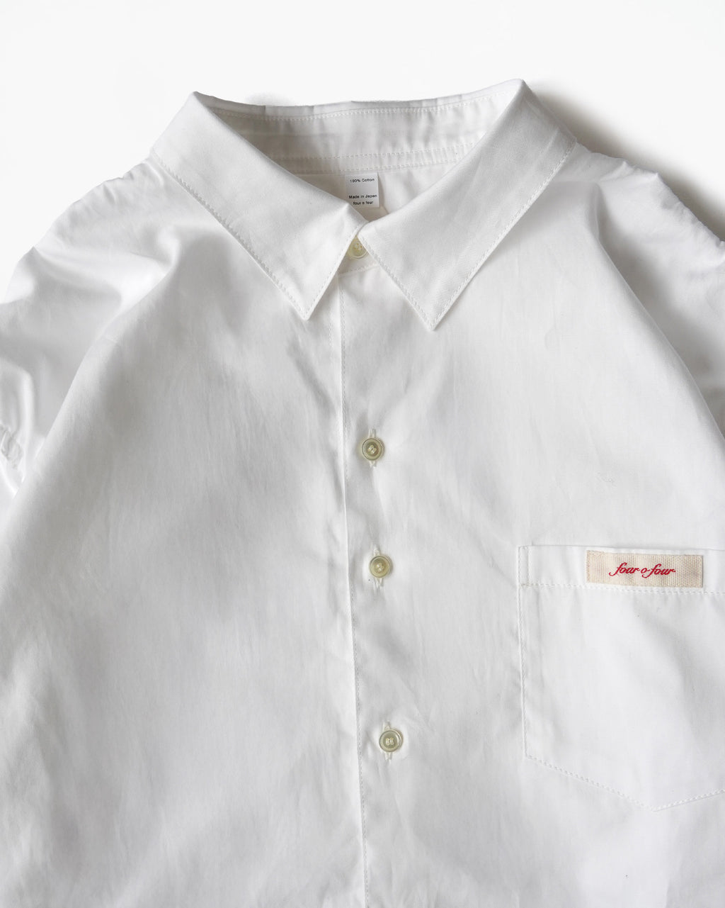 404 Puckering Shirt - White