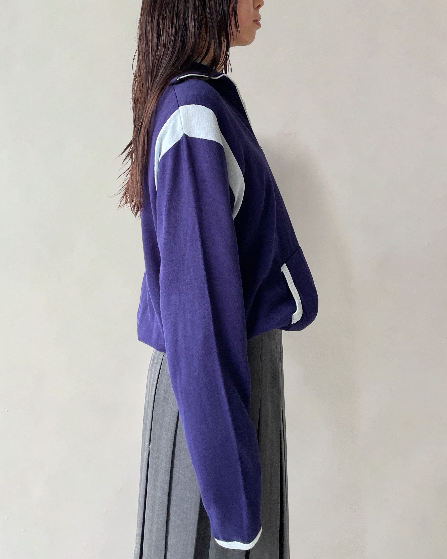 80s Zip-up Sweatshirt