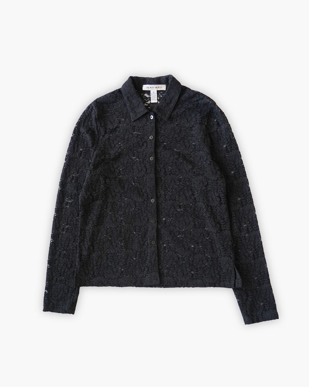 Floral Lace Sheer L/S Shirt