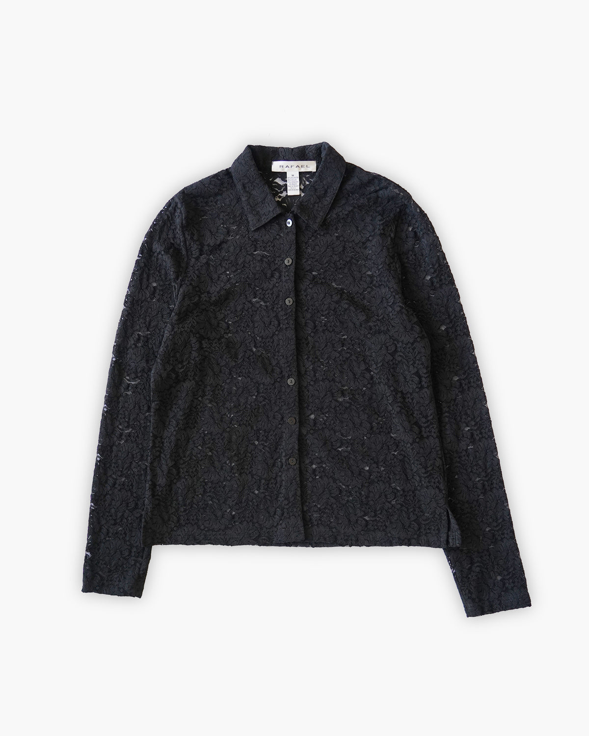 Floral Lace Sheer L/S Shirt