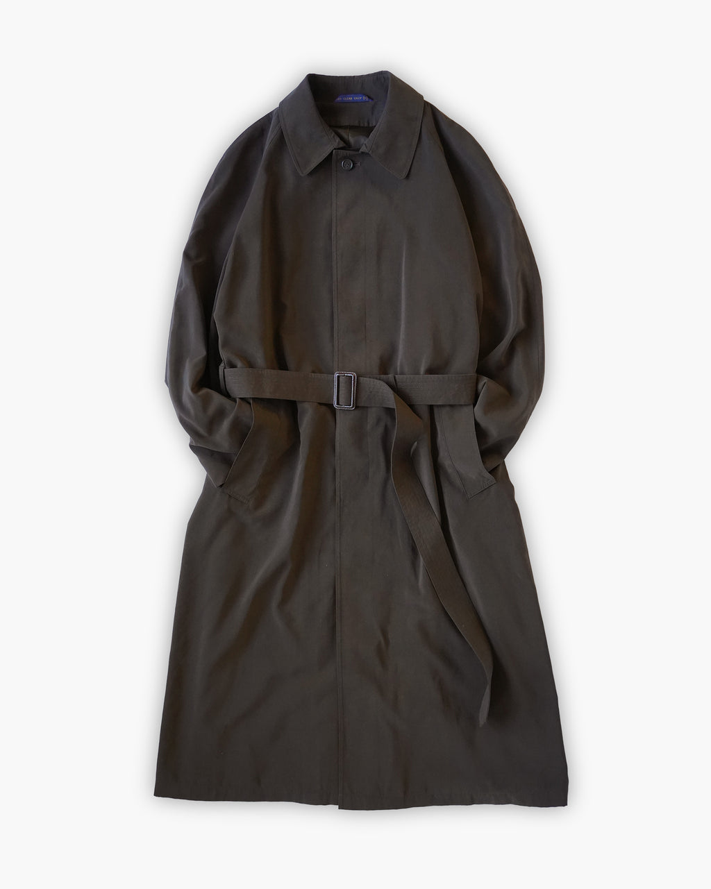 Single Long Coat - Brown