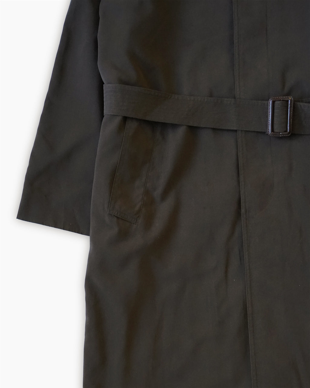 Single Long Coat - Brown