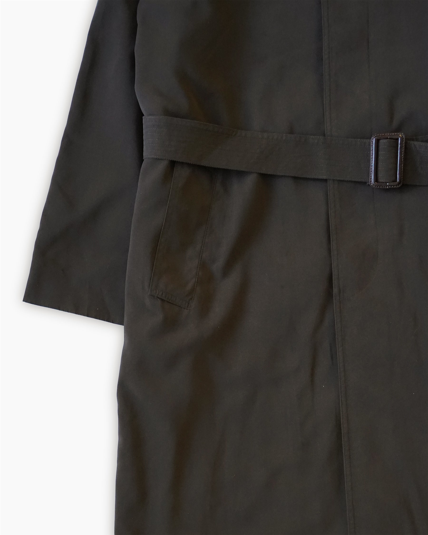 Single Long Coat - Brown