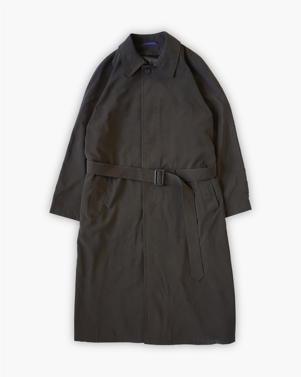 Single Long Coat - Brown