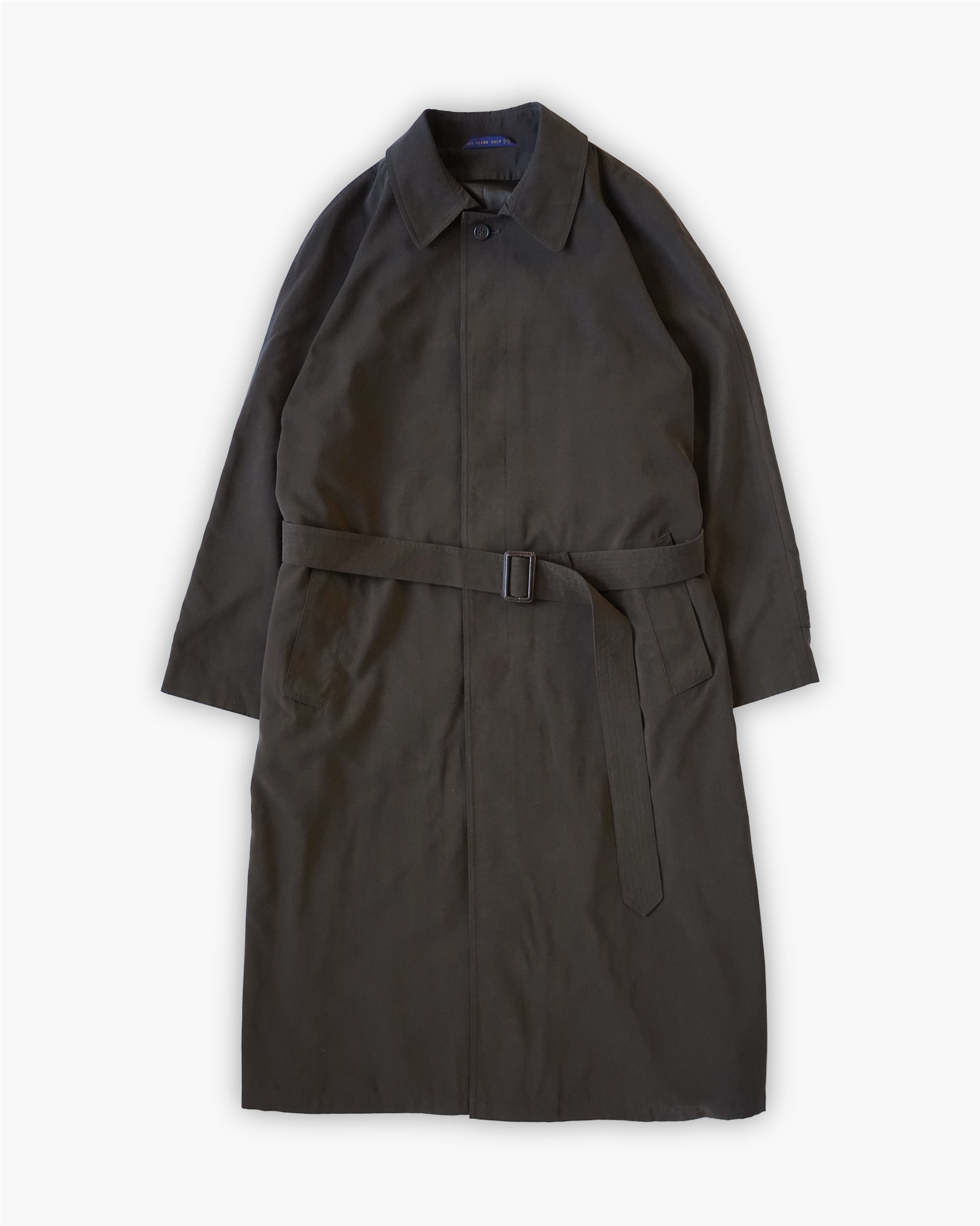 Single Long Coat - Brown