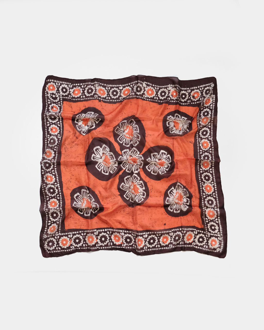 100％ Silk Printed Scarf Made In India