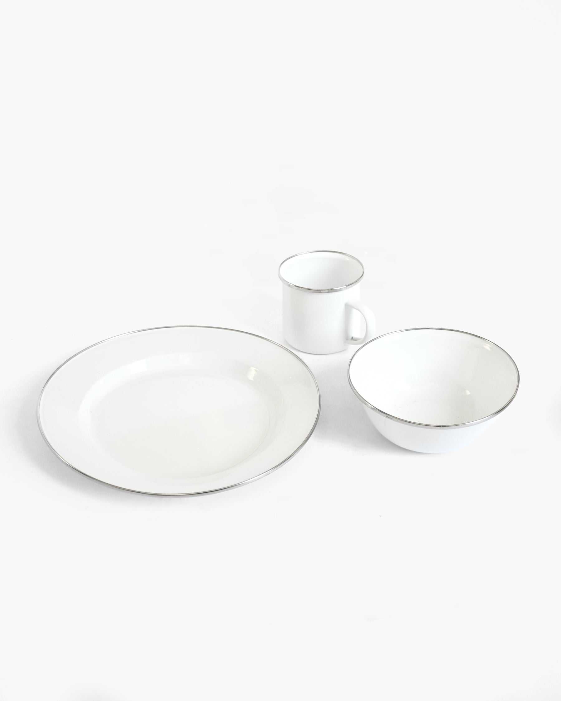 Enamel Plate - White