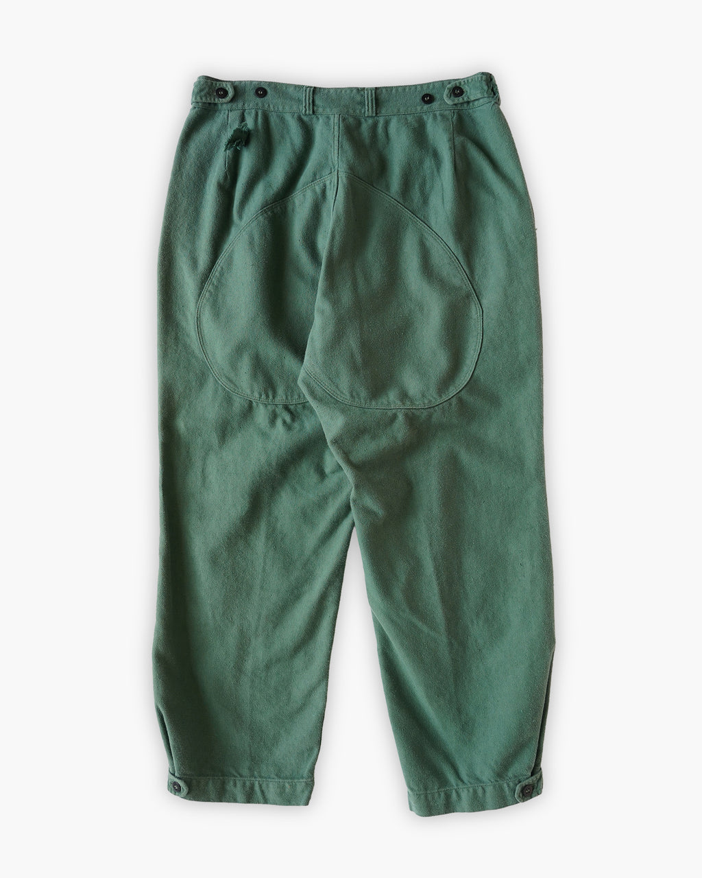 Cotton Work Soft Pants - Green