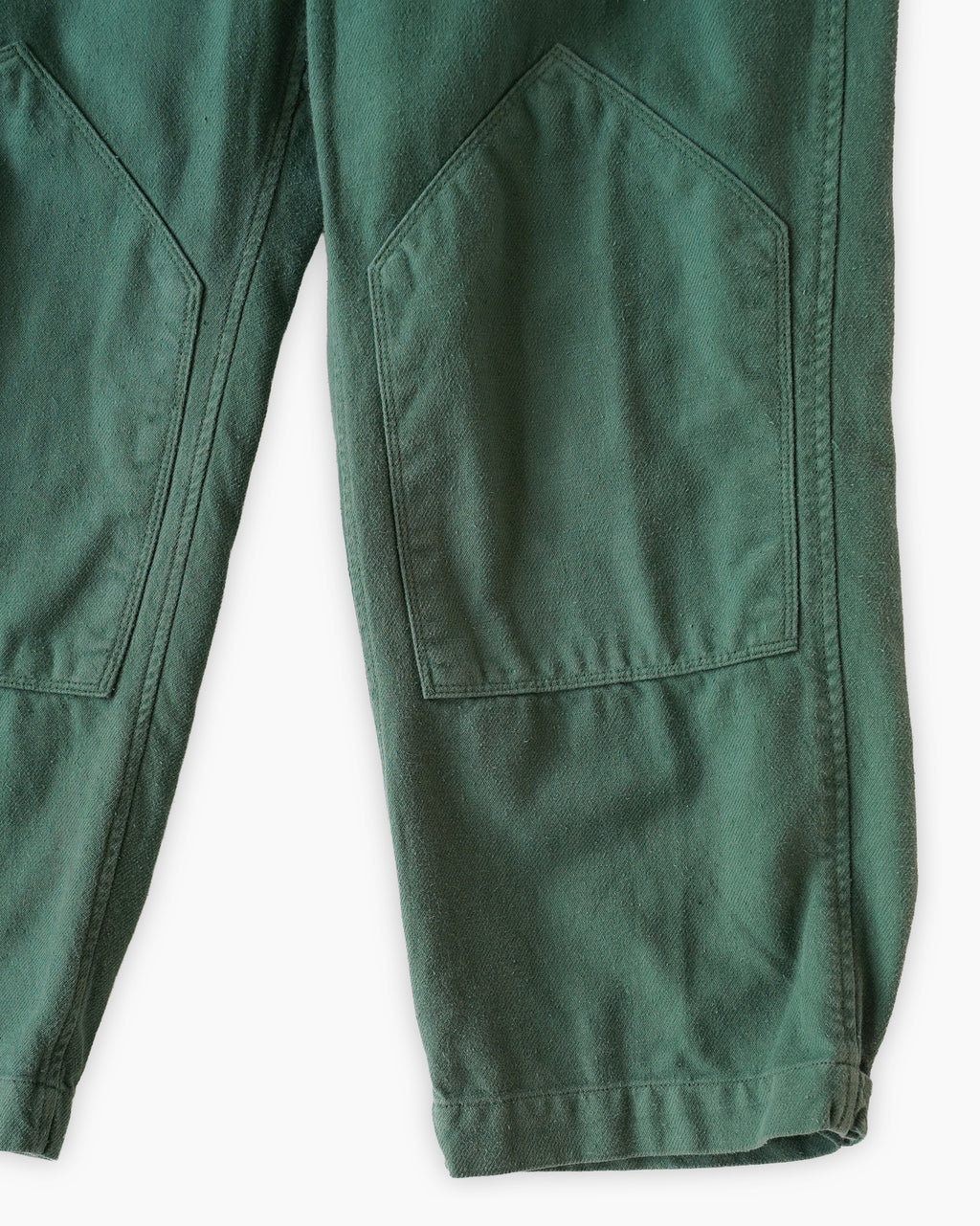 Cotton Work Soft Pants - Green