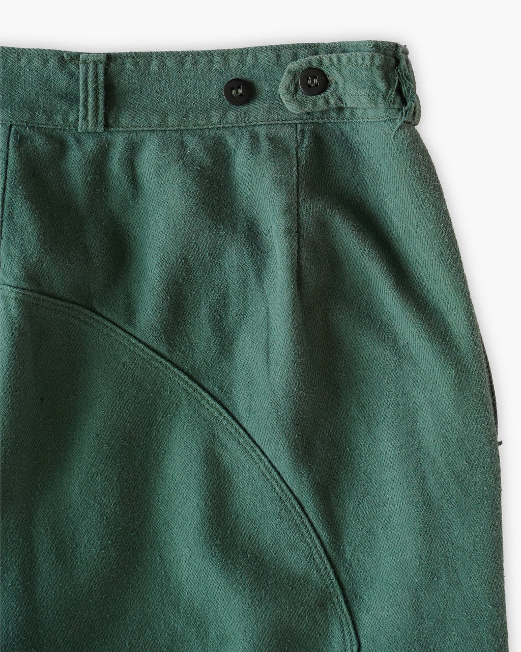 Cotton Work Soft Pants - Green