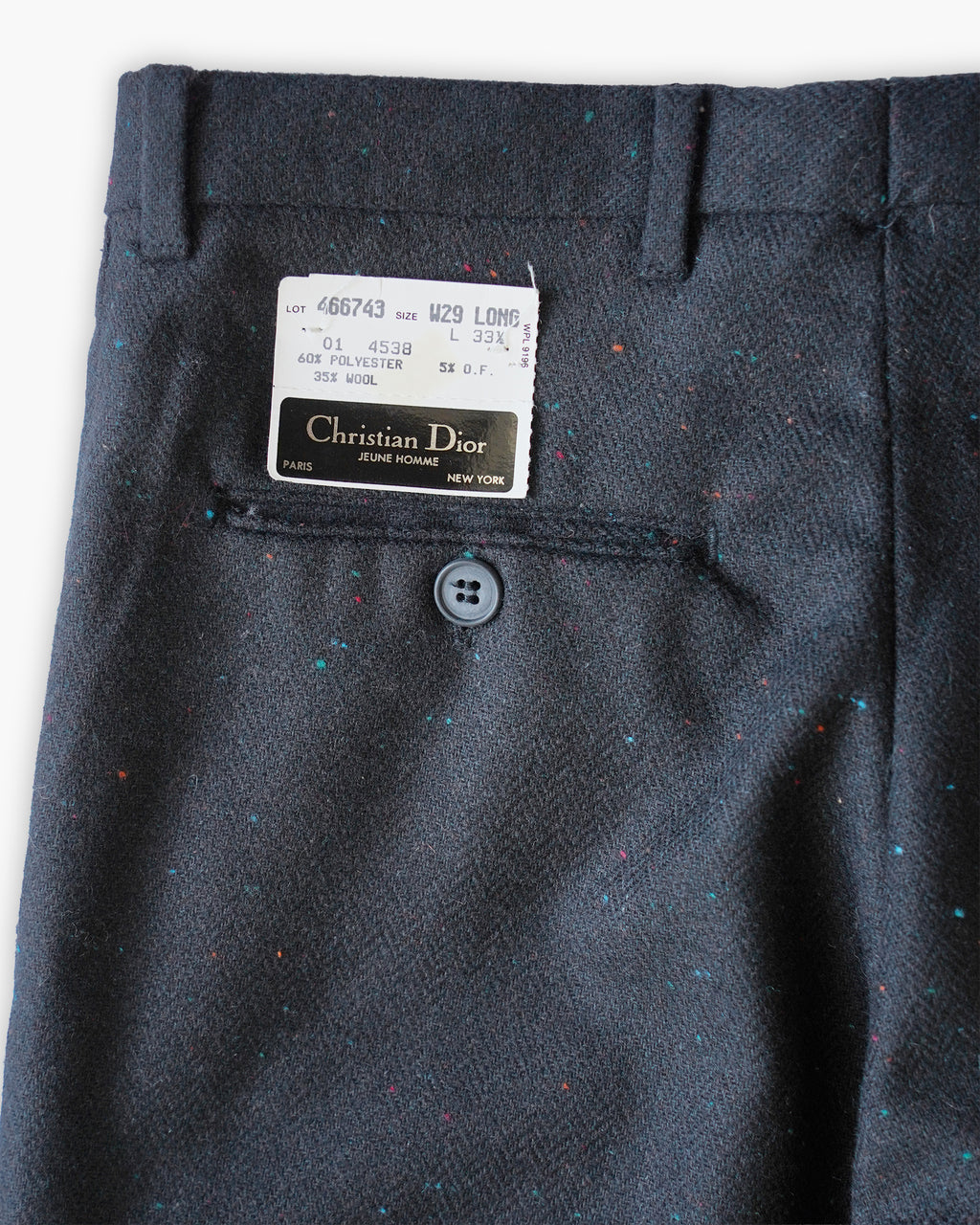 "Christian Dior" Wool Blend Trousers