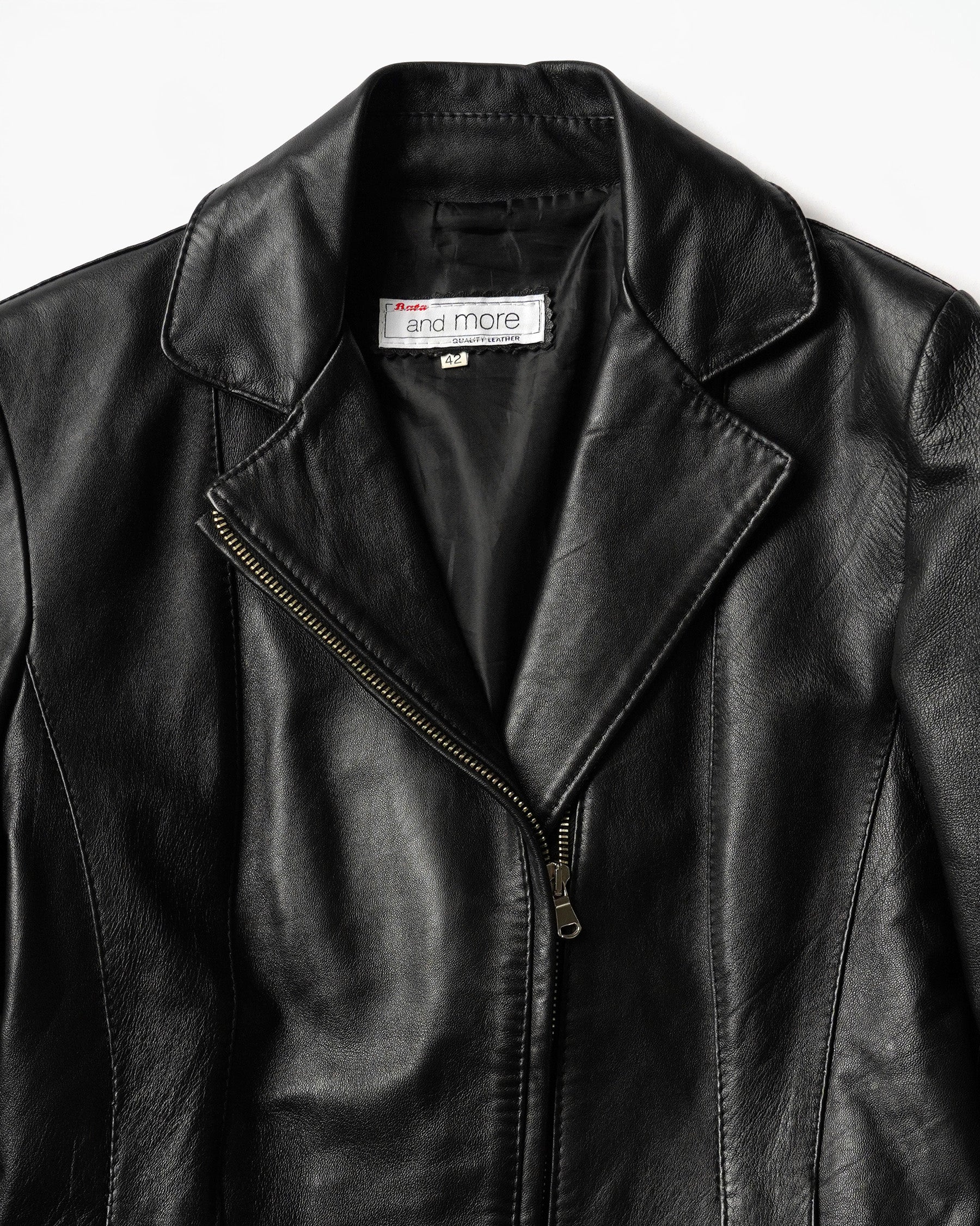 1980~90's Leather Short Jacket