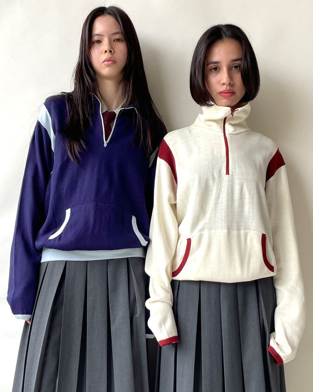 80s Zip-up Sweatshirt