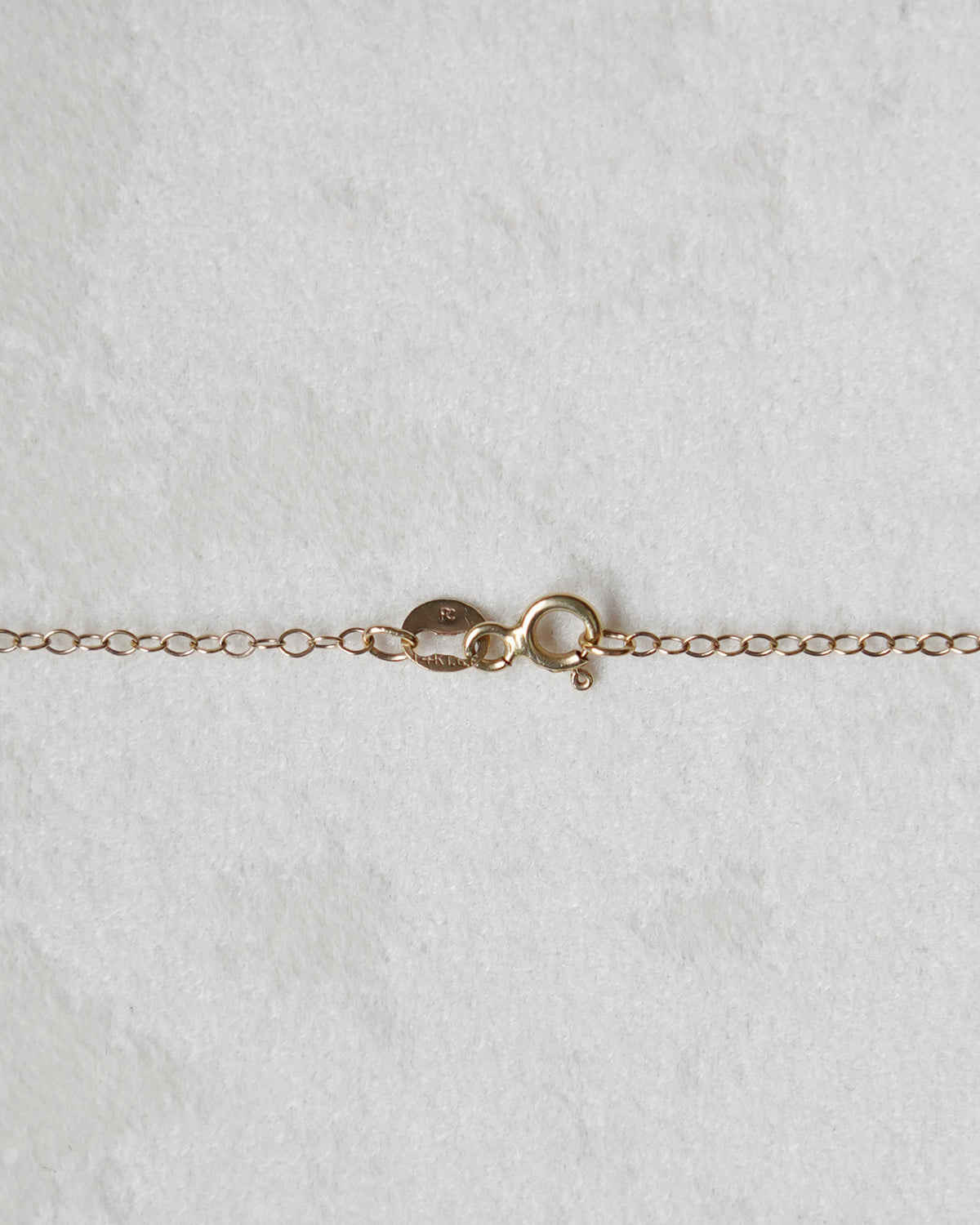 14K Gold Slim Oval Chain Necklace (GDN26029-1)