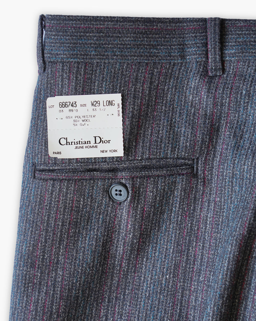 "Christian Dior" Wool Blend Trousers