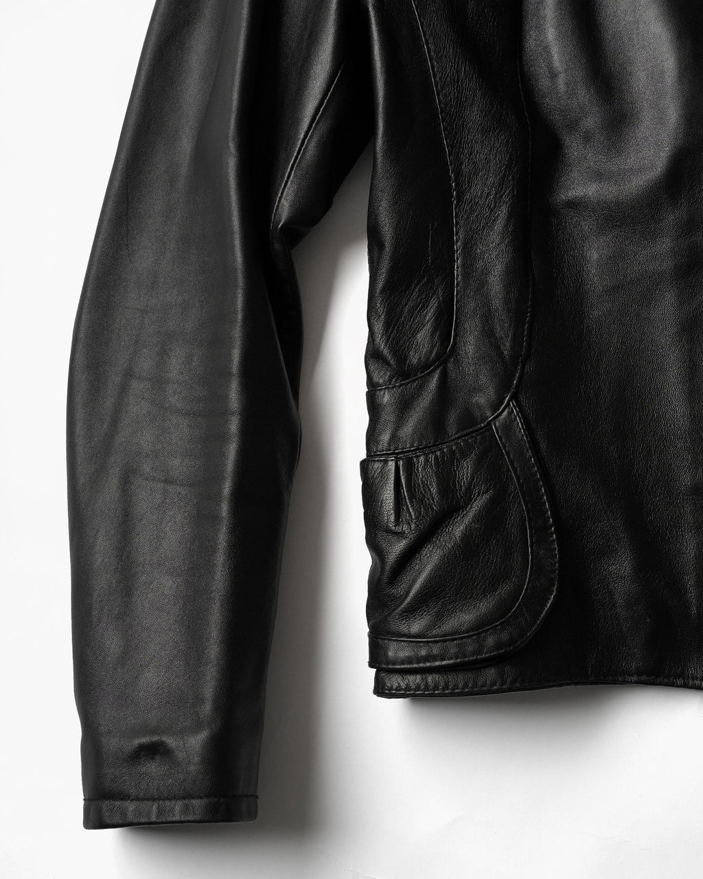 1980~90's Leather Short Jacket