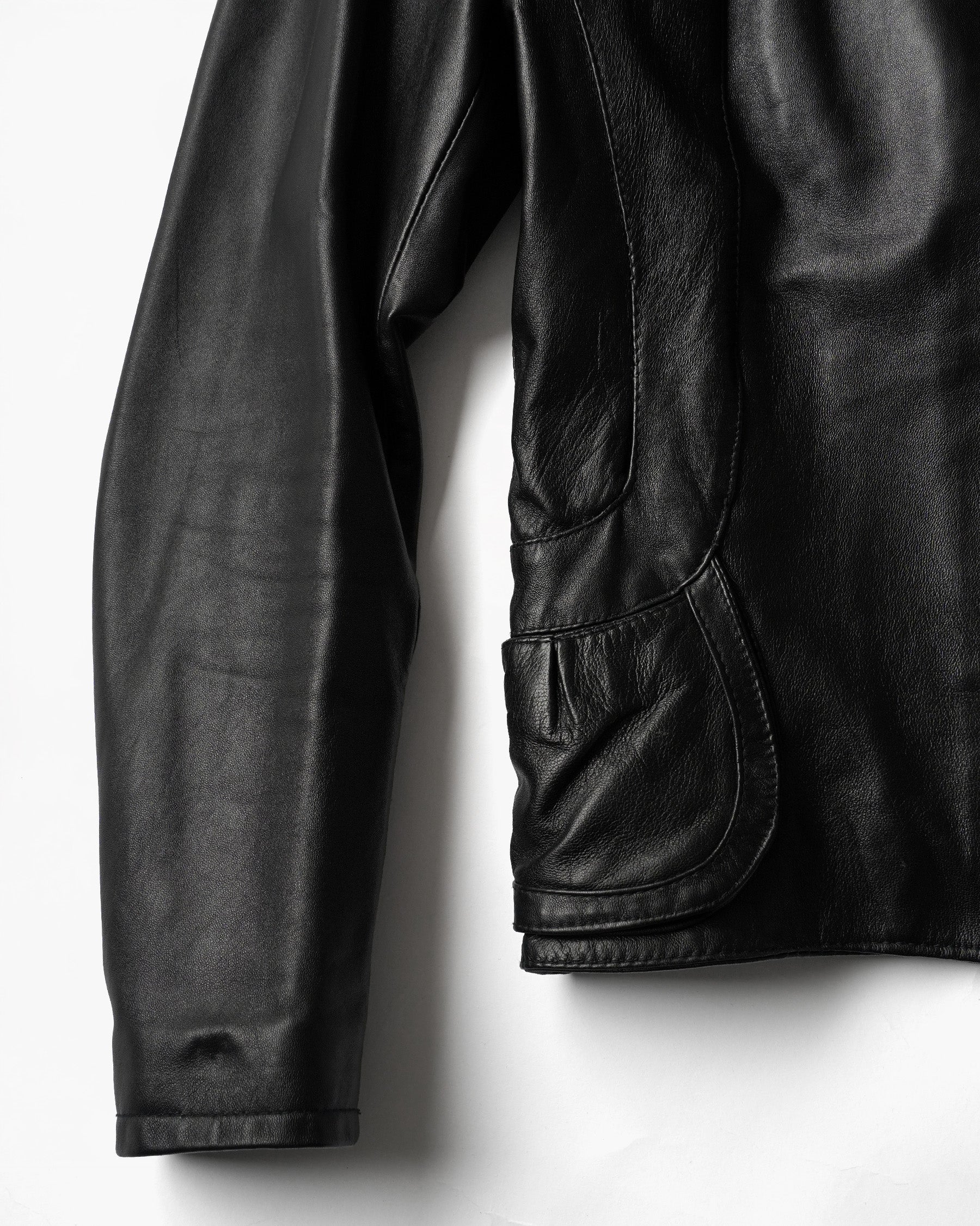 1980~90's Leather Short Jacket
