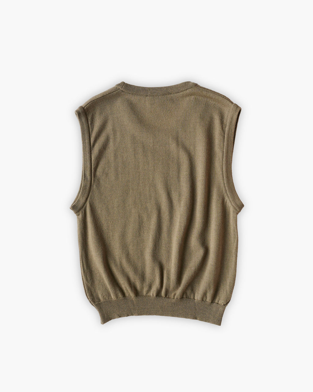 ”Giorgio Armani" Wool Knit Vest
