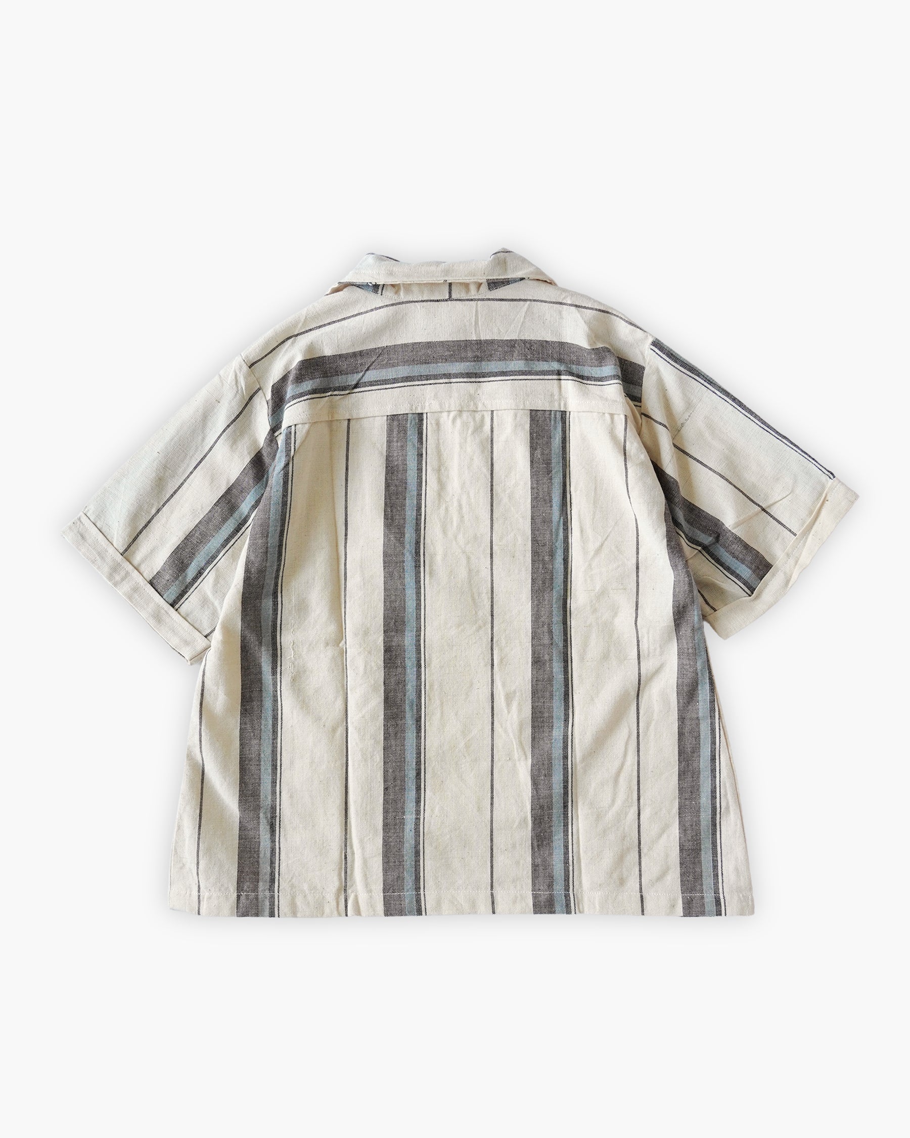 100% Cotton Stripe Pullover Shirt