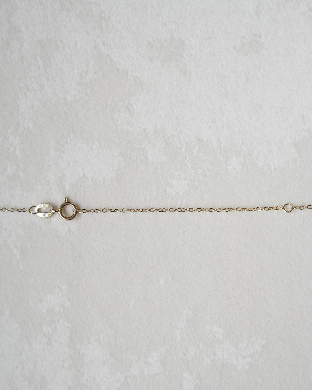14K Gold Slim Oval Chain Necklace (GDN26029-2)